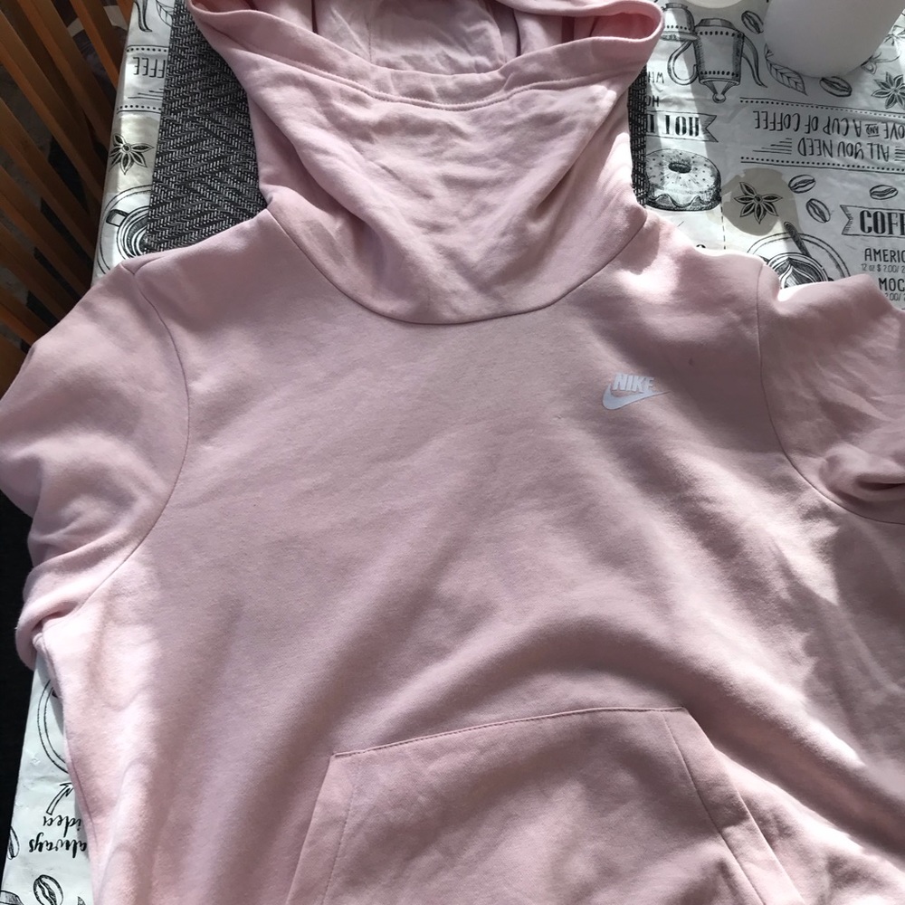 Nike pink sweater